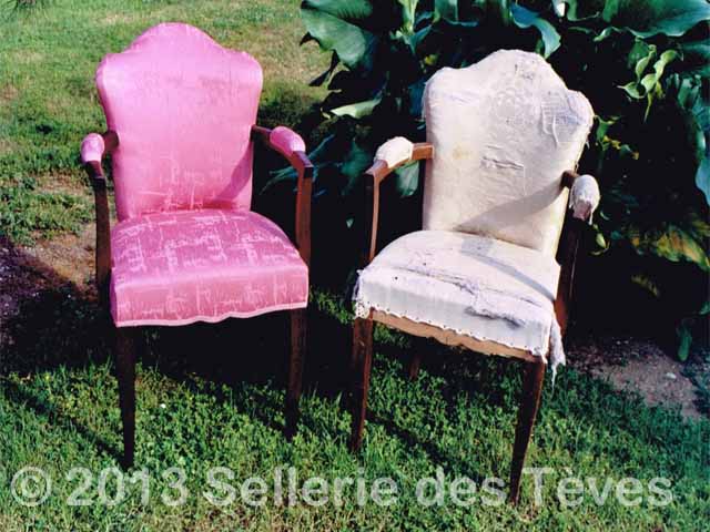 chaises traditionnelles avec une touche moderne