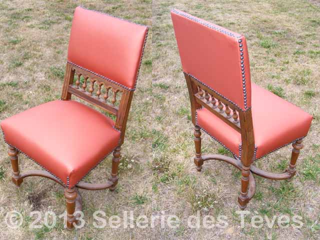 chaises confortables en cuir